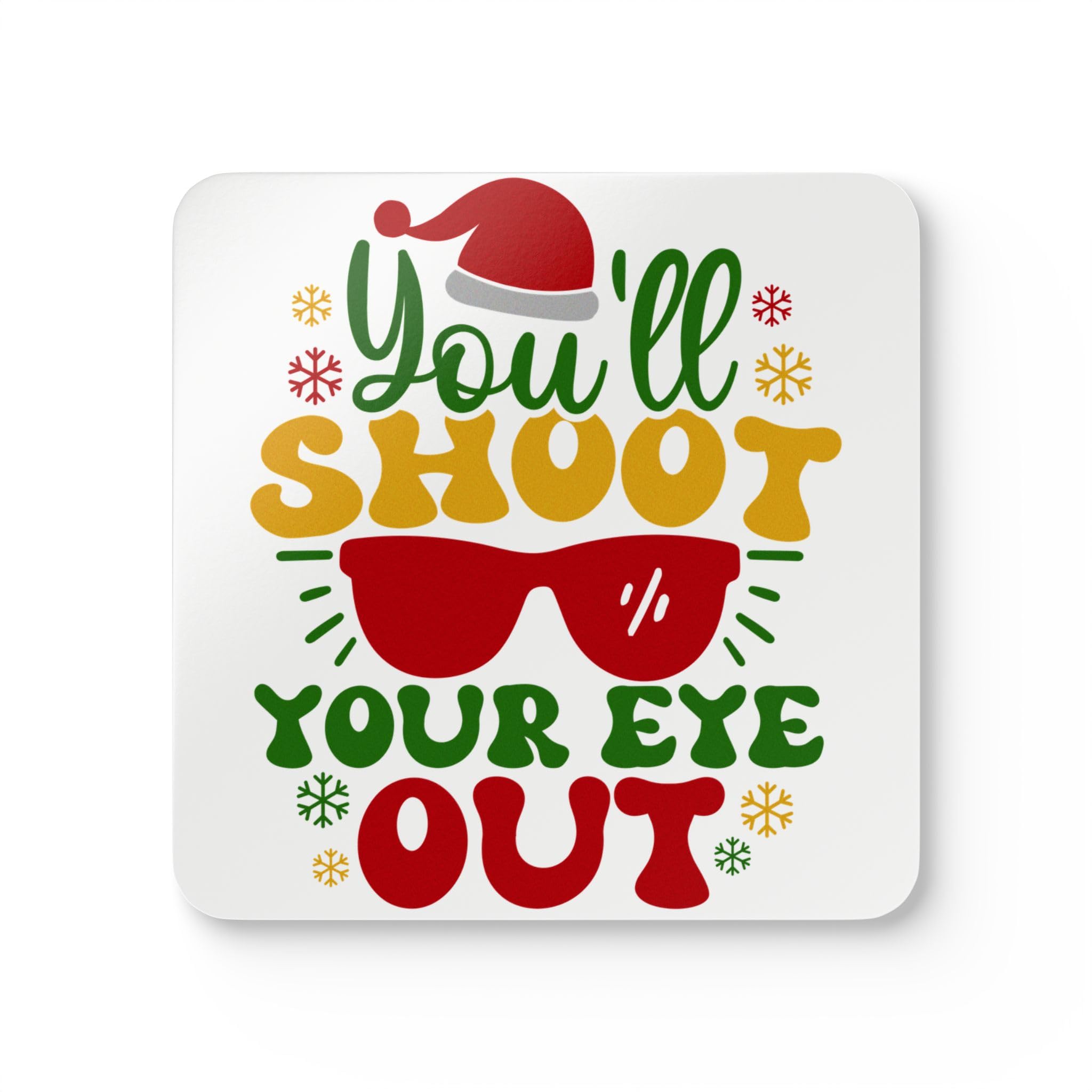 Coaster Set, ChristmasMovie Quote, Holiday Decor, Drink Ware, Funny Coasters, Movie Quote Coasters