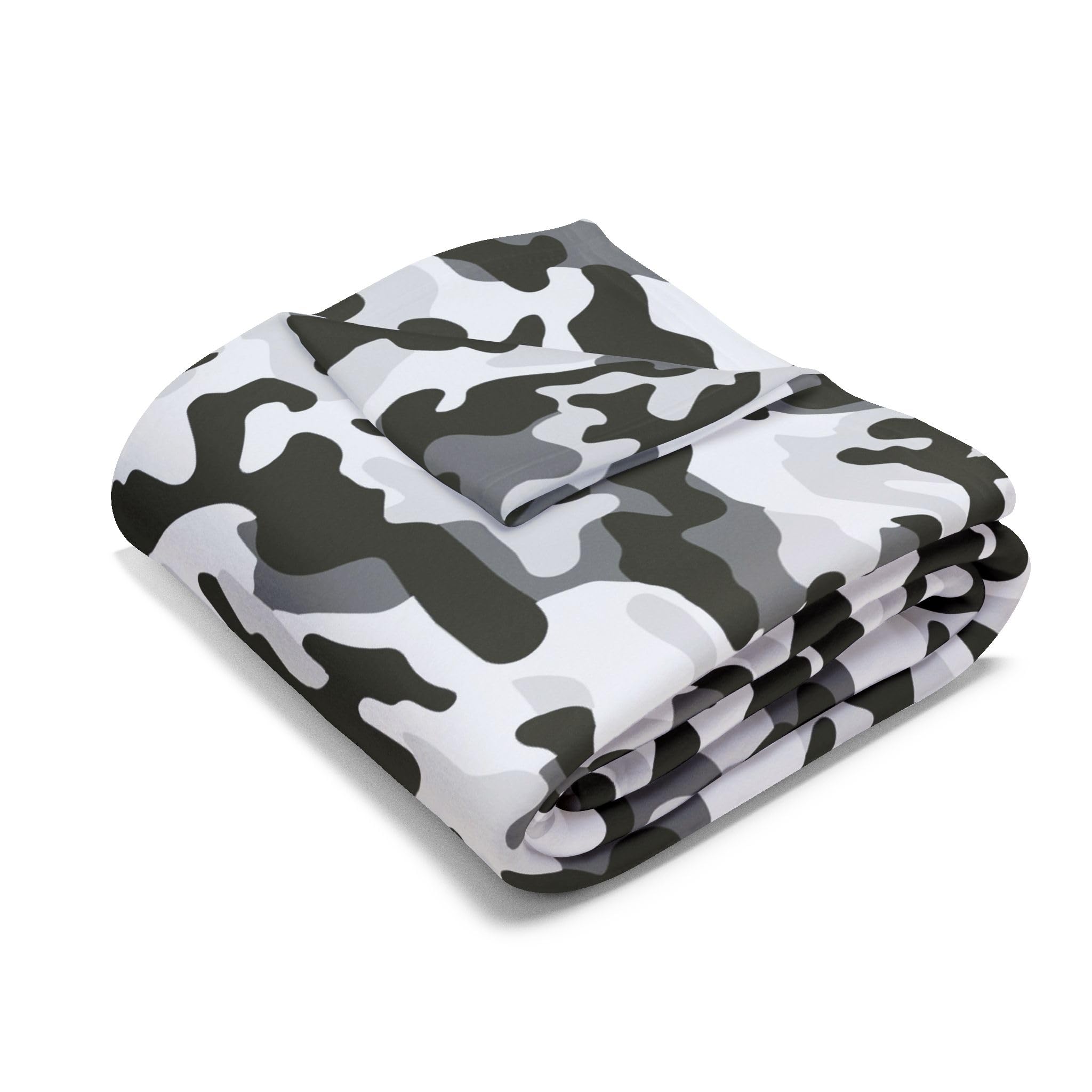 Arctic Fleece Blanket, Camo Throw Blanket, Warm Winter Gift, Home Decor, Snuggle Blanket, Outdoor Camping Blanket
