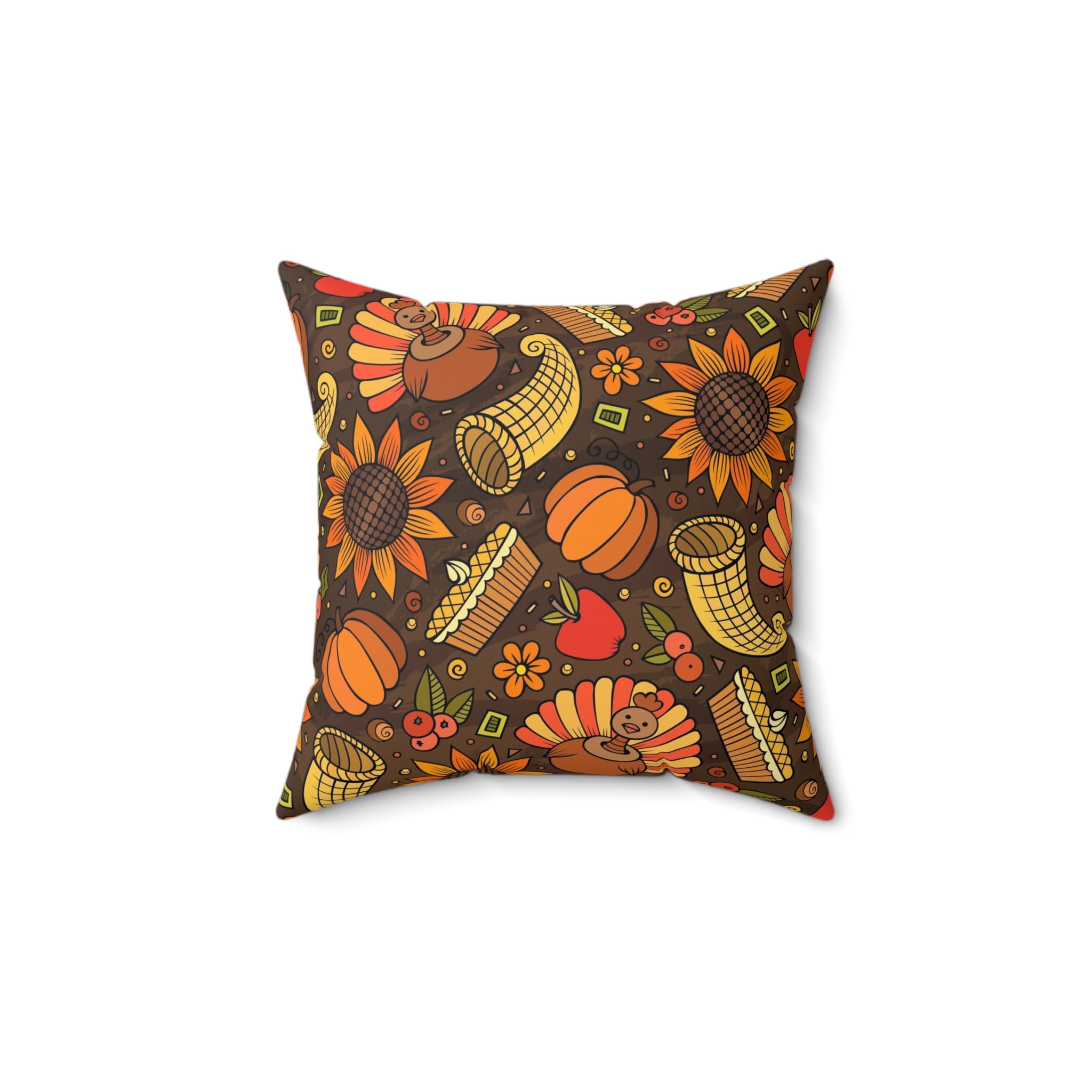 Thanksgiving Decor Pillow, Fall Autumn Cushion, Cozy Home Decoration, Harvest Festival Gift, Seasonal Accent Pillow