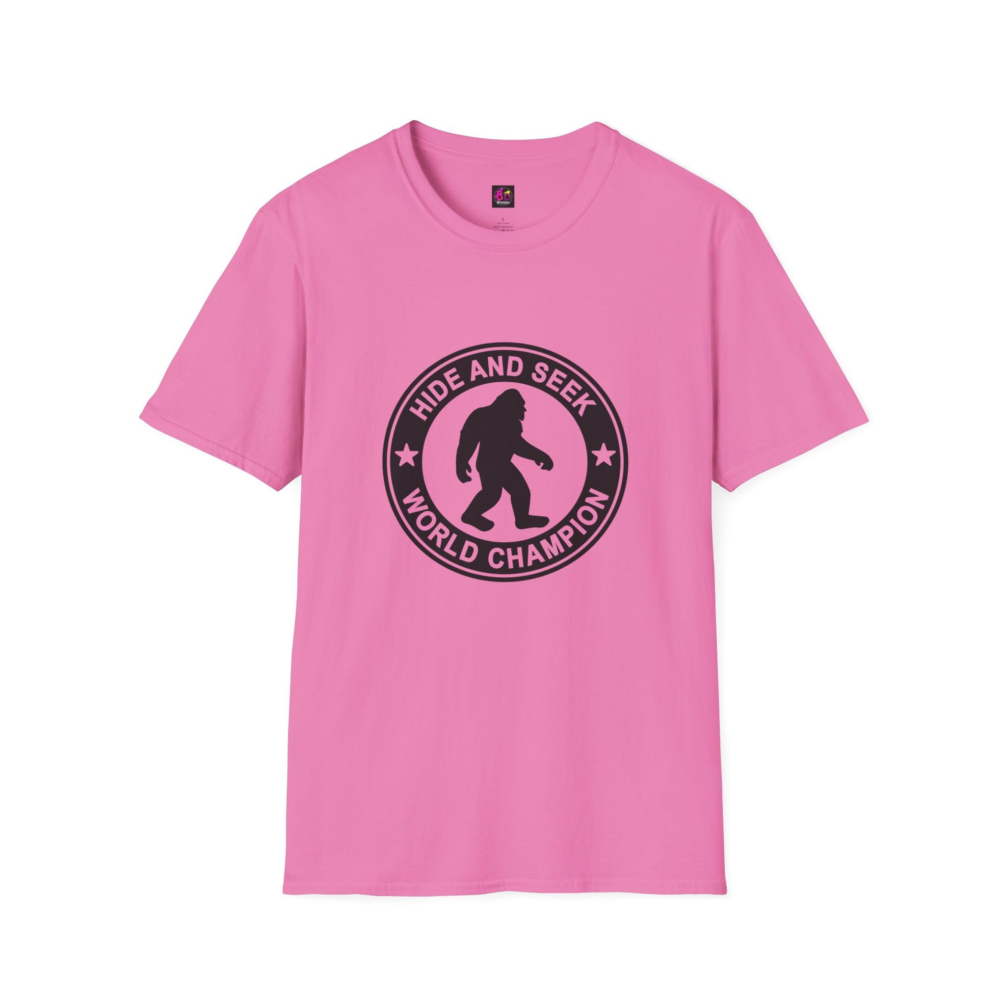 Bigfoot Hide and Seek World Champion T-Shirt, Sasquatch Tee, Funny Unisex Shirt, Yeti Top, Mythical Creature Apparel Azalea