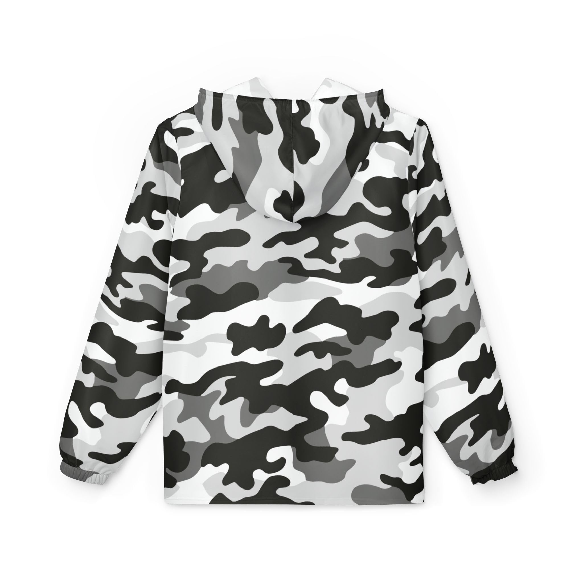 Camo Windbreaker Jacket, Stylish Outerwear for Outdoor Adventures, Casual Streetwear, Fall & Winter