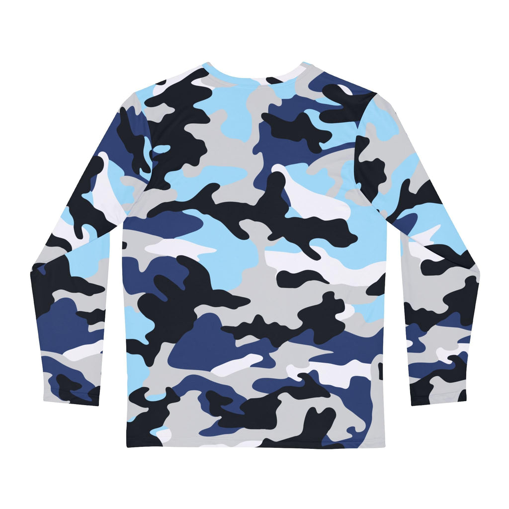 Stylish Camouflage Men's Long Sleeve Shirt, Trendy Casual Wear, Outdoor Fashion, Comfortable Everyday Use, Gift for Him