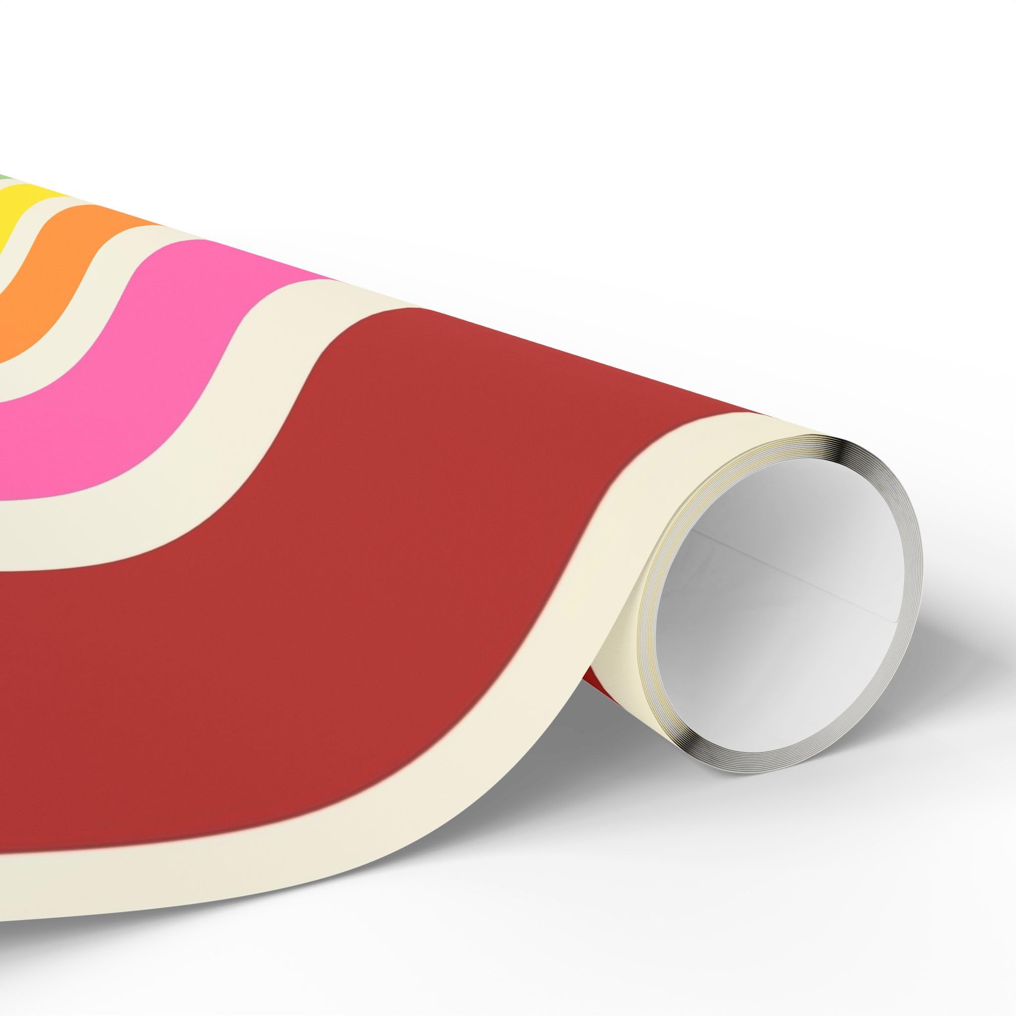 Wrapping Papers, 80s Retro Colors Design - Gift Wrap, Christmas Wrapping, Birthday Gift, Vintage Theme, Holiday Paper