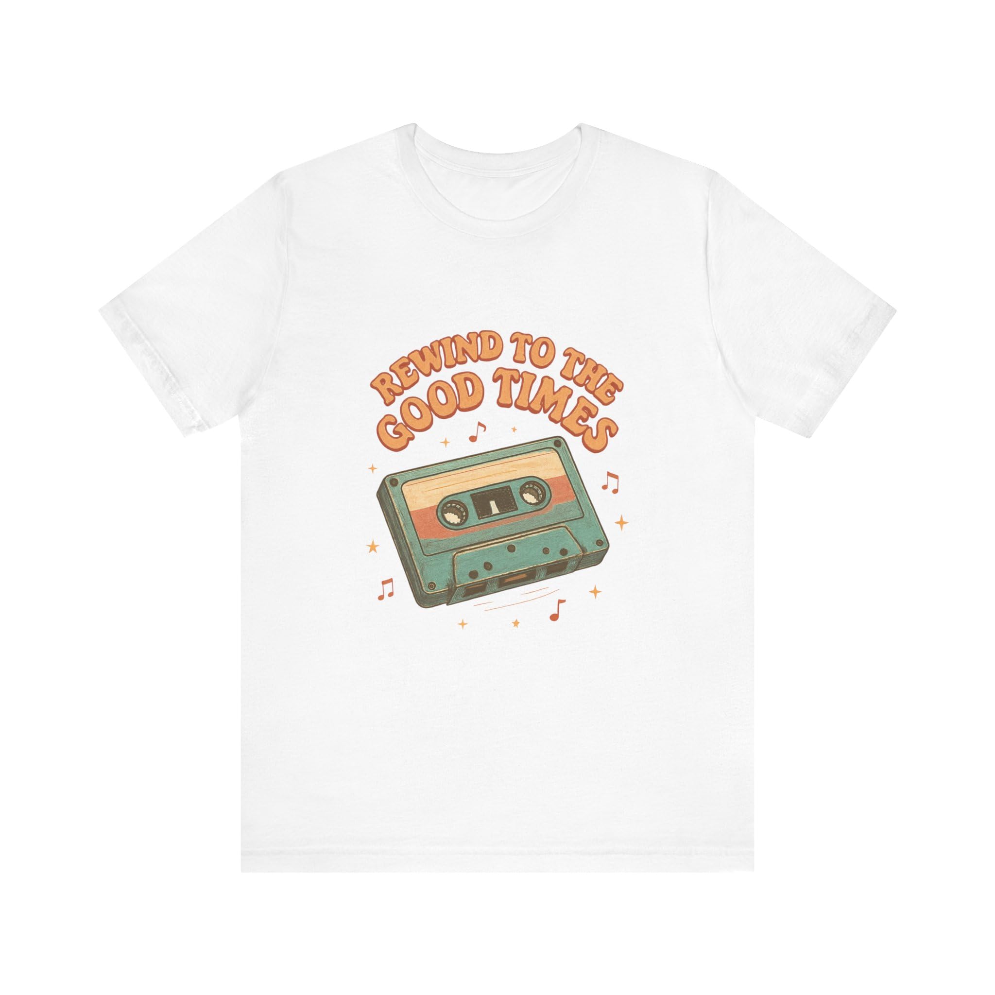 Retro Tee, Vintage T-Shirt, Nostalgic Shirt, Throwback Top, Memory Lane Apparel - Rewind to The Good Times