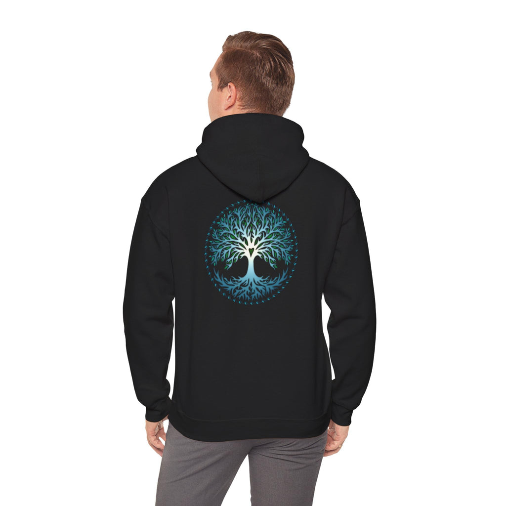 Hoodie with Spiritual Vibe, Unisex Sweatshirt for Nature Lovers, Perfect for Cozy Days, Gift for Mindfulness Practitioners