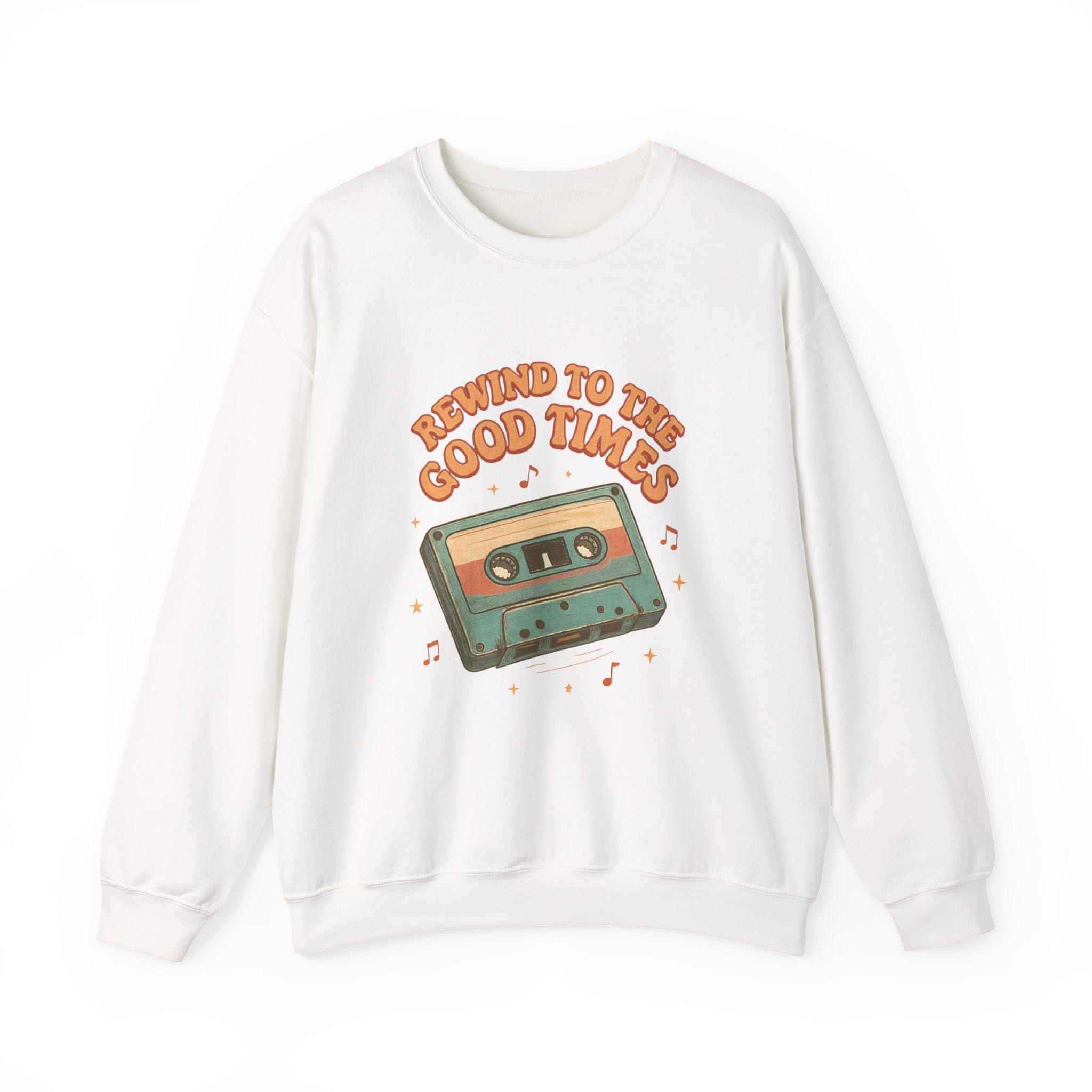 Retro Vibes Sweatshirt, Good Times Crewneck Jumper, Vintage Memories Pullover, Nostalgic Sweater, Throwback Apparel