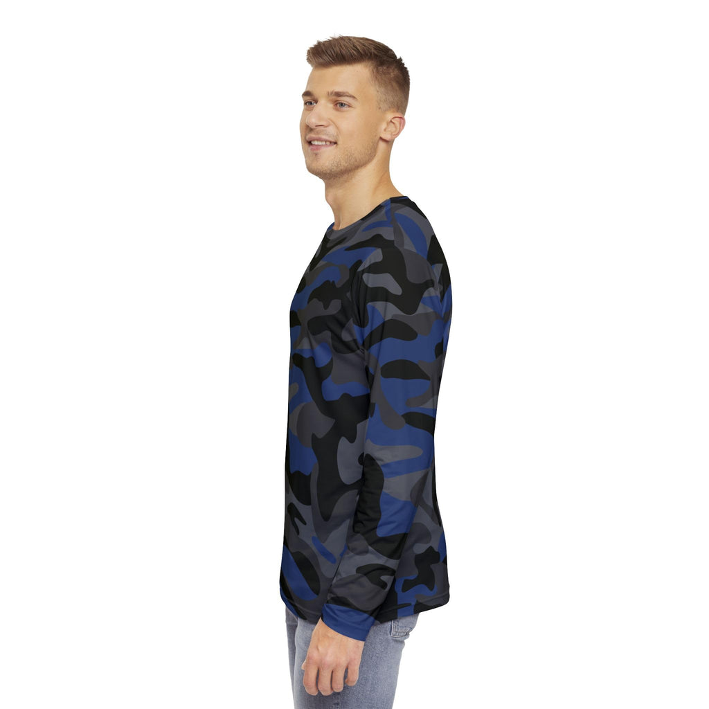 Camo Long Sleeve Shirt for Men | Casual, Everyday Wear, Outdoor Adventure, Gift for Him, Street Style