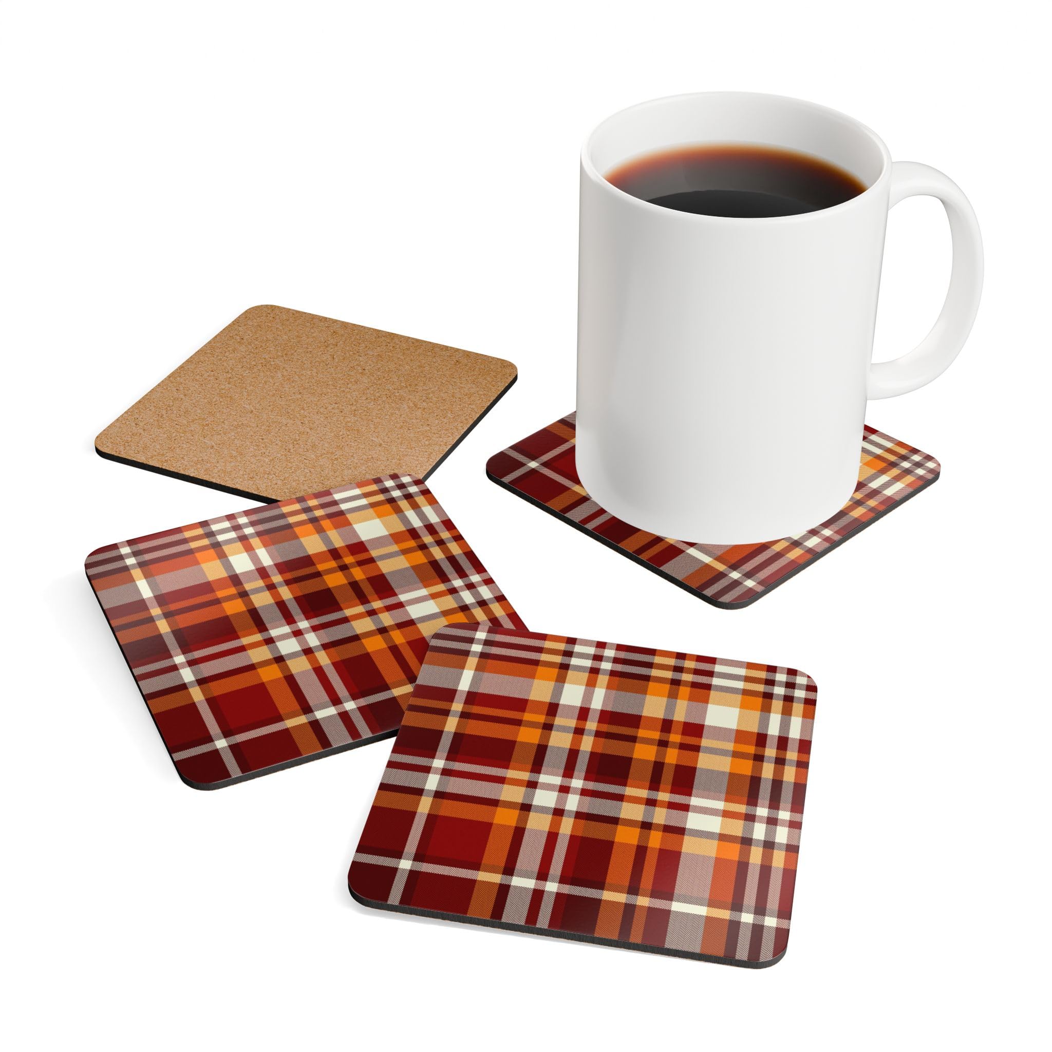 Coaster Set, Thanksgiving Gift, Holiday Decor, Table Coasters, Hostess Gift, Home Accessories