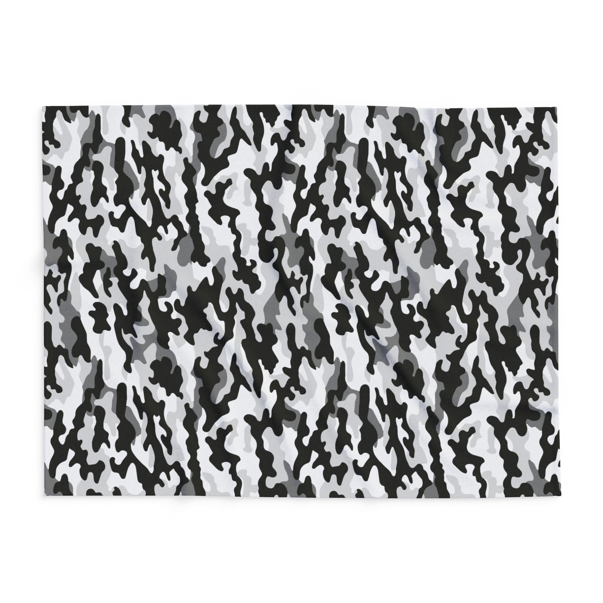 Arctic Fleece Blanket, Camo Throw Blanket, Warm Winter Gift, Home Decor, Snuggle Blanket, Outdoor Camping Blanket