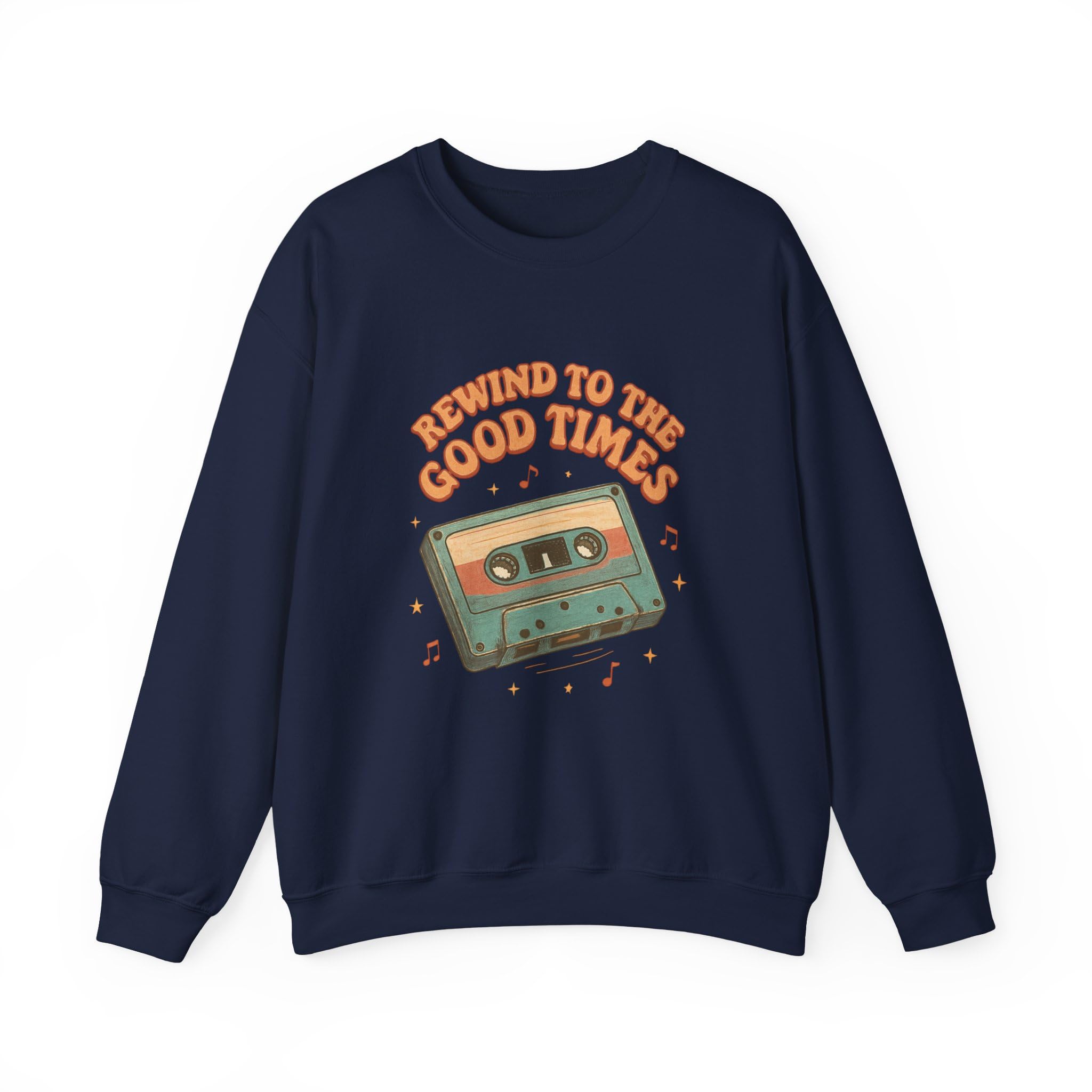 Retro Vibes Sweatshirt, Good Times Crewneck Jumper, Vintage Memories Pullover, Nostalgic Sweater, Throwback Apparel