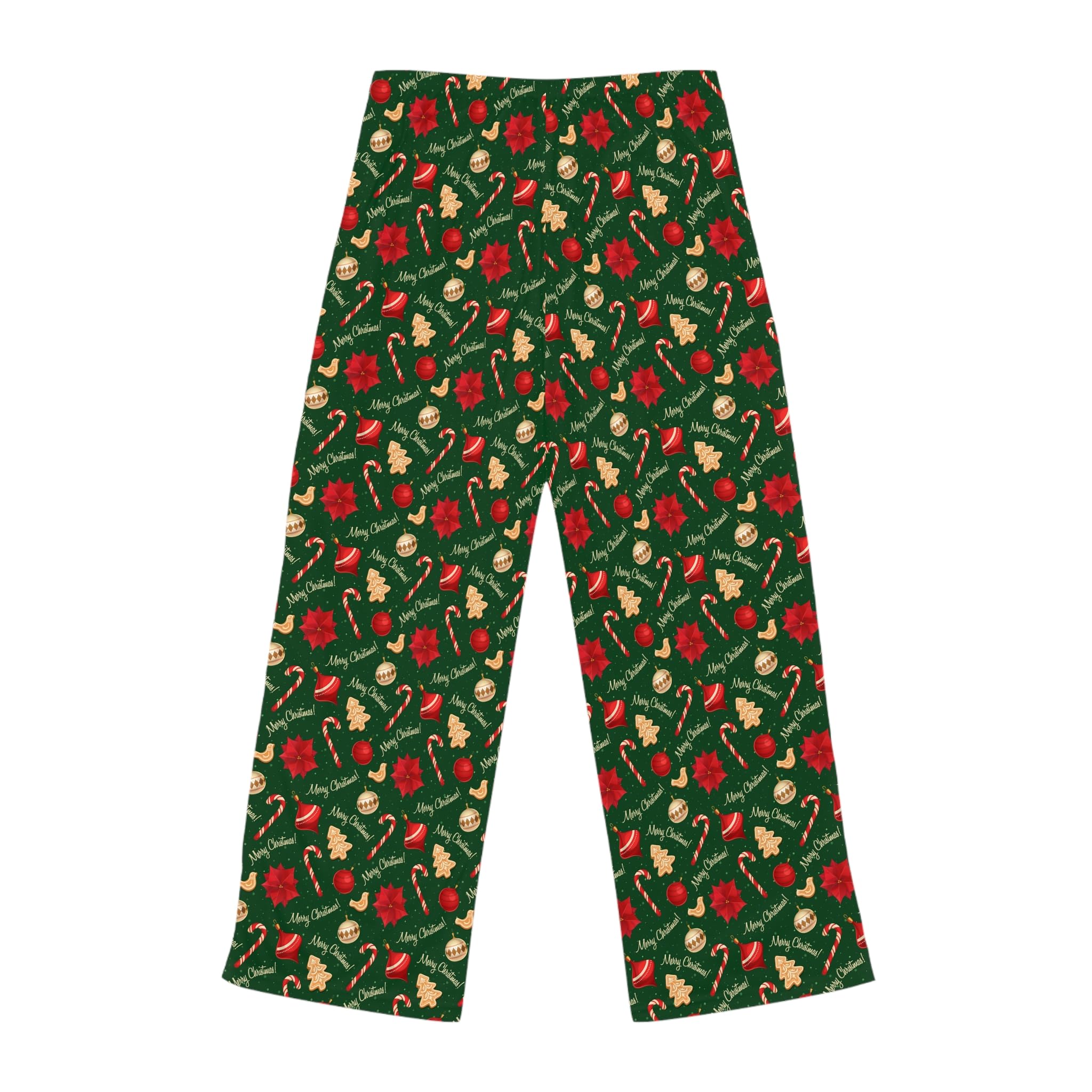 Merry Christmas Women's Pajama Pants, Holiday Lounge Wear, Festive Sleep Bottoms, Cozy Xmas PJ Trousers