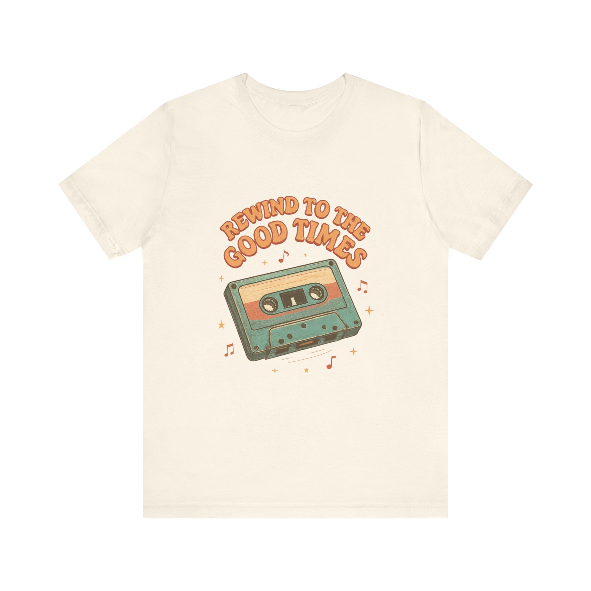 Retro Tee, Vintage T-Shirt, Nostalgic Shirt, Throwback Top, Memory Lane Apparel - Rewind to The Good Times