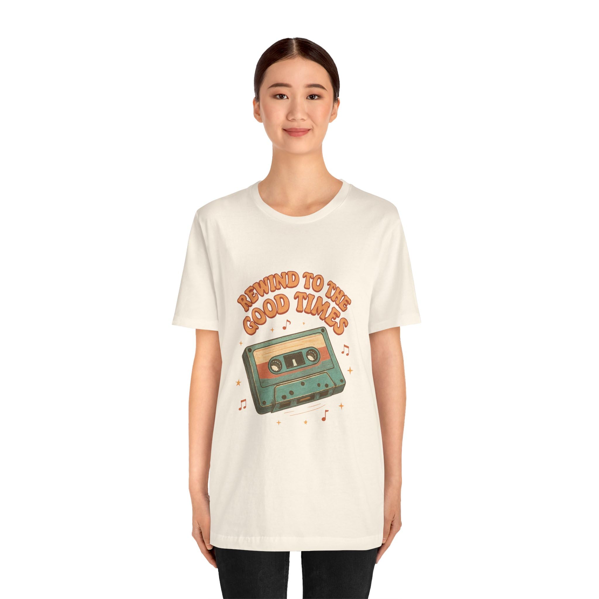 Retro Tee, Vintage T-Shirt, Nostalgic Shirt, Throwback Top, Memory Lane Apparel - Rewind to The Good Times