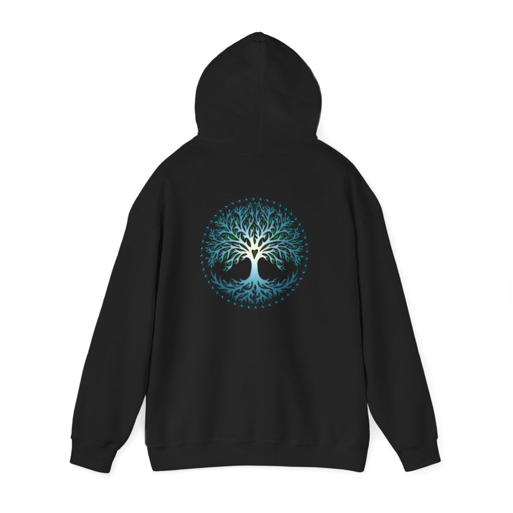 Hoodie with Spiritual Vibe, Unisex Sweatshirt for Nature Lovers, Perfect for Cozy Days, Gift for Mindfulness Practitioners
