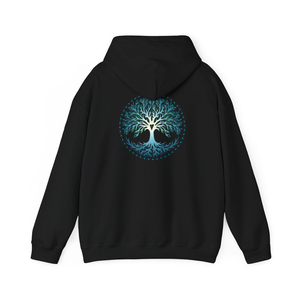 Hoodie with Spiritual Vibe, Unisex Sweatshirt for Nature Lovers, Perfect for Cozy Days, Gift for Mindfulness Practitioners