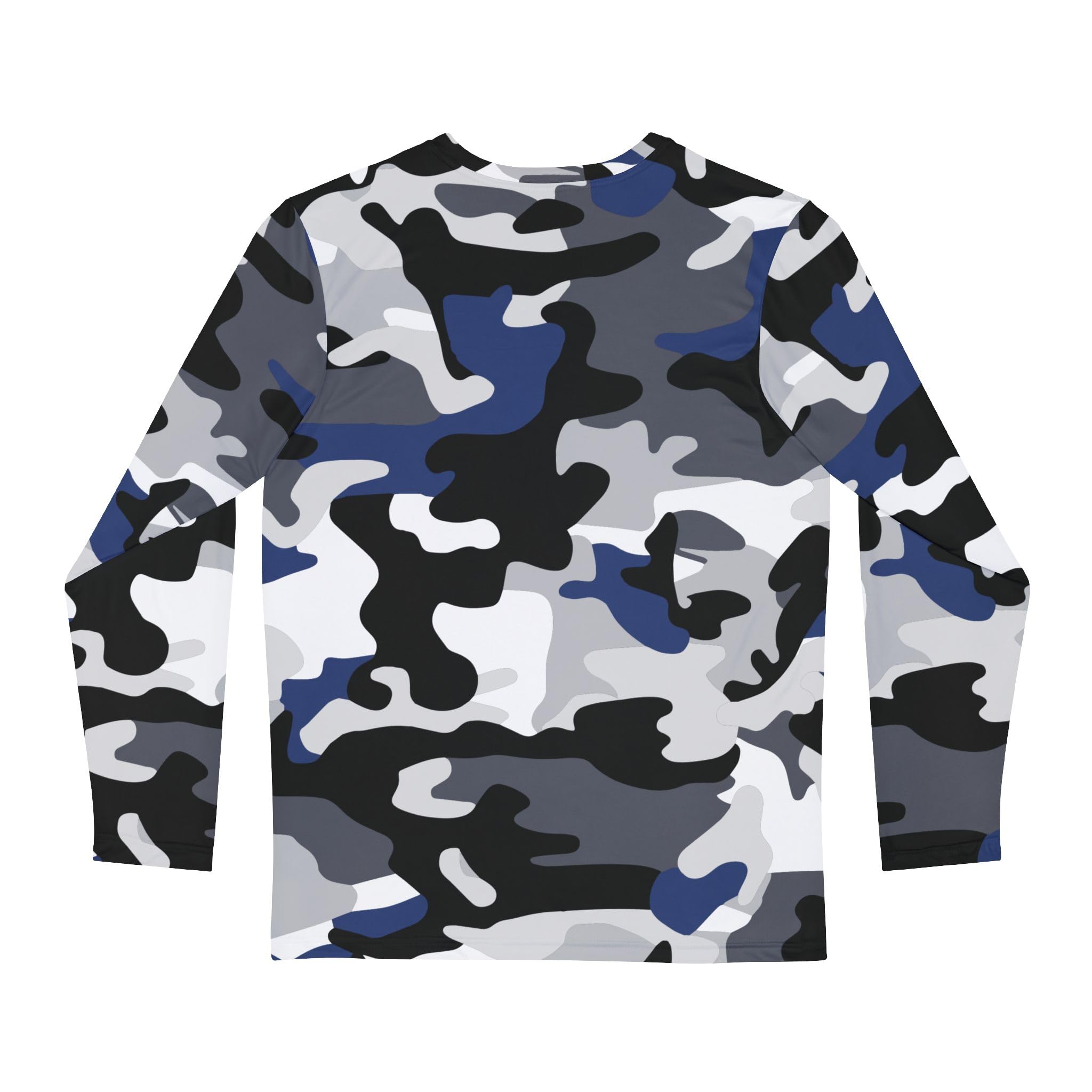 Camo Men's Long Sleeve Shirt - Casual, Outdoor, Military Style, Gift for Him, Everyday Wear, Unique Fashion