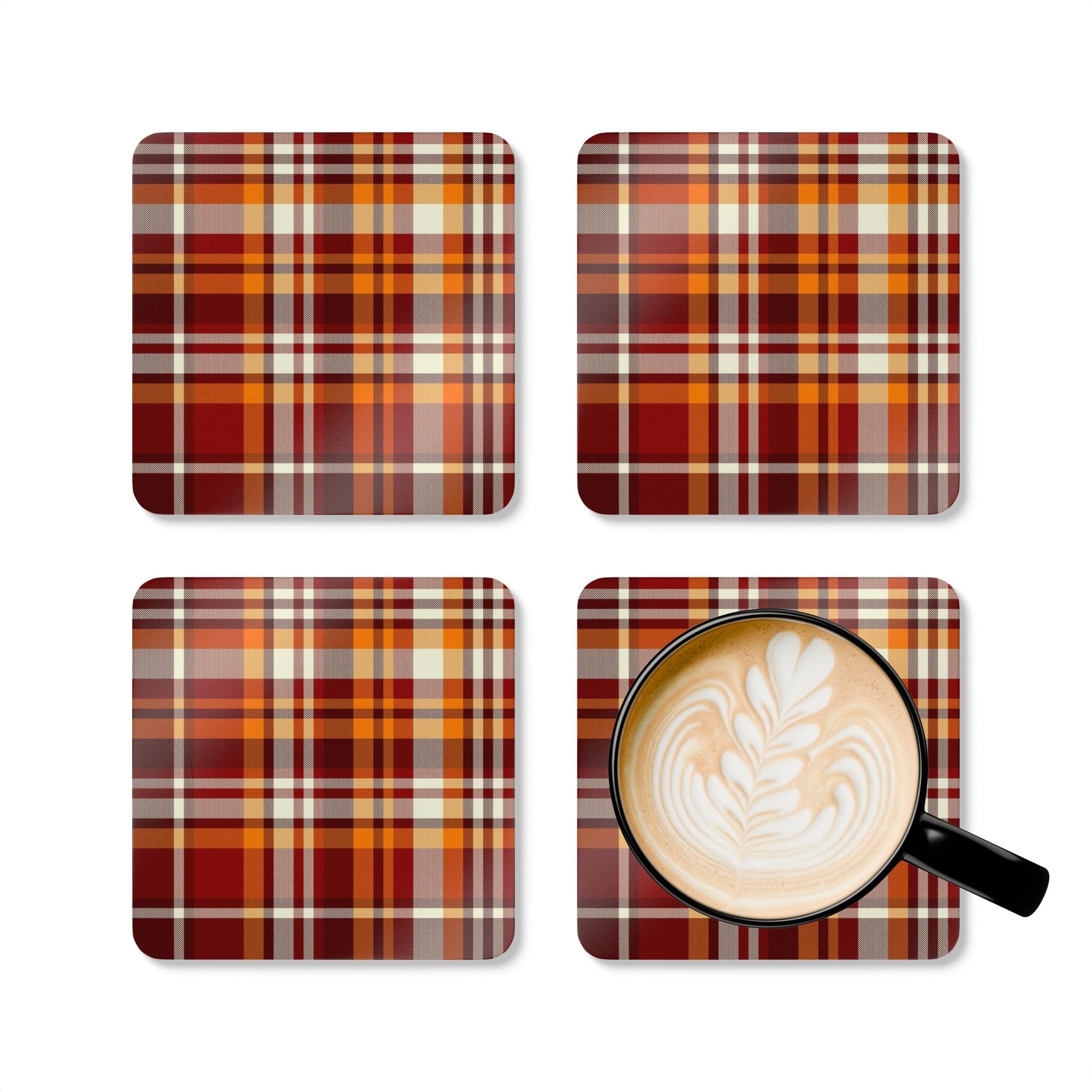 Coaster Set, Thanksgiving Gift, Holiday Decor, Table Coasters, Hostess Gift, Home Accessories