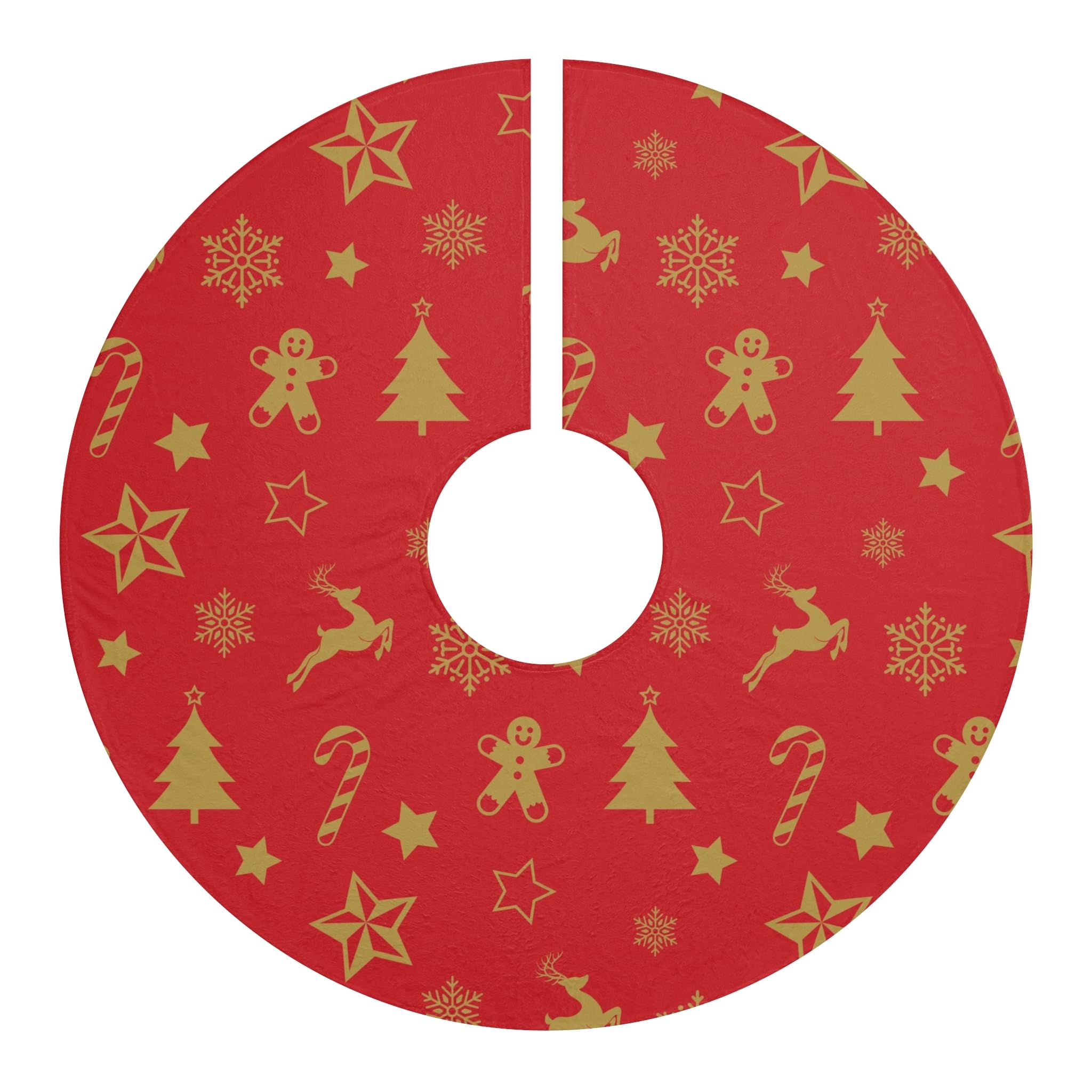 Festive Christmas Tree Skirt, Holiday Decor, Merry Christmas, Noel Decorations, Jingle Bells Decor