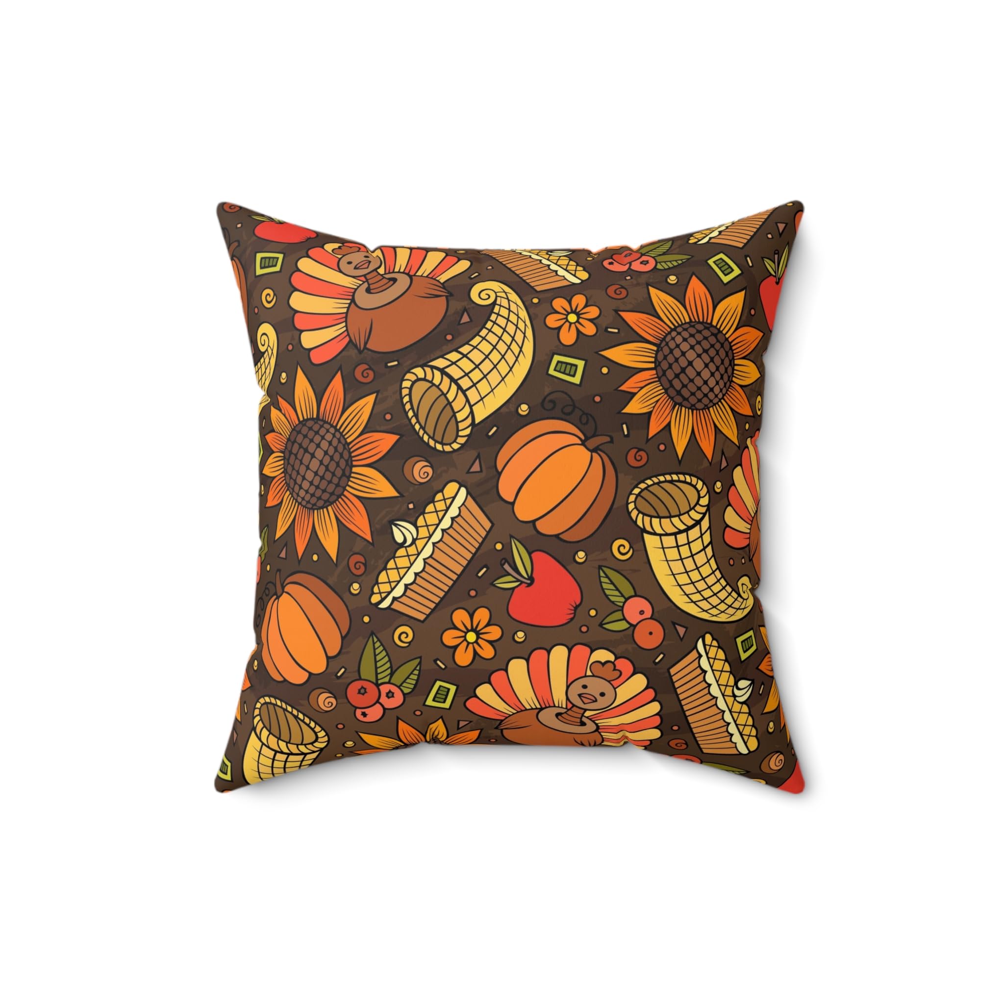 Thanksgiving Decor Pillow, Fall Autumn Cushion, Cozy Home Decoration, Harvest Festival Gift, Seasonal Accent Pillow