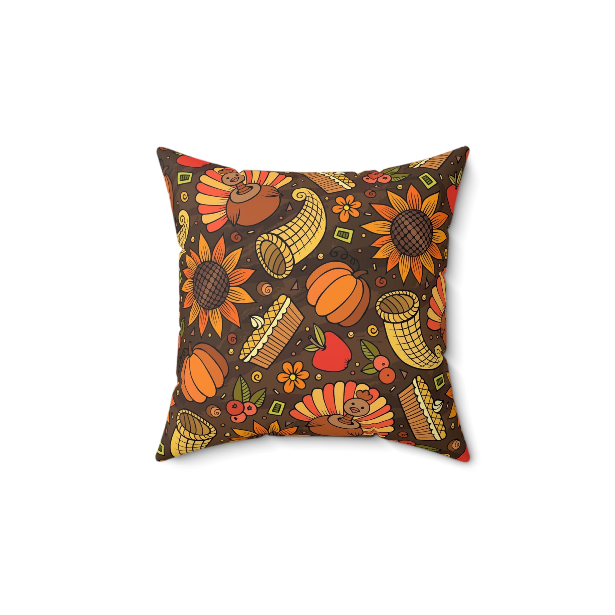 Thanksgiving Decor Pillow, Fall Autumn Cushion, Cozy Home Decoration, Harvest Festival Gift, Seasonal Accent Pillow